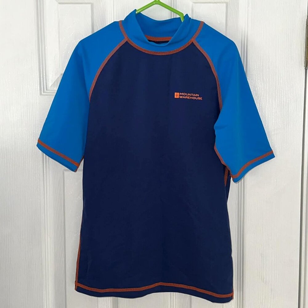 Mountain Warehouse Beach Rash Guard UV Protection Shirt 9 - 10 Years NWT
